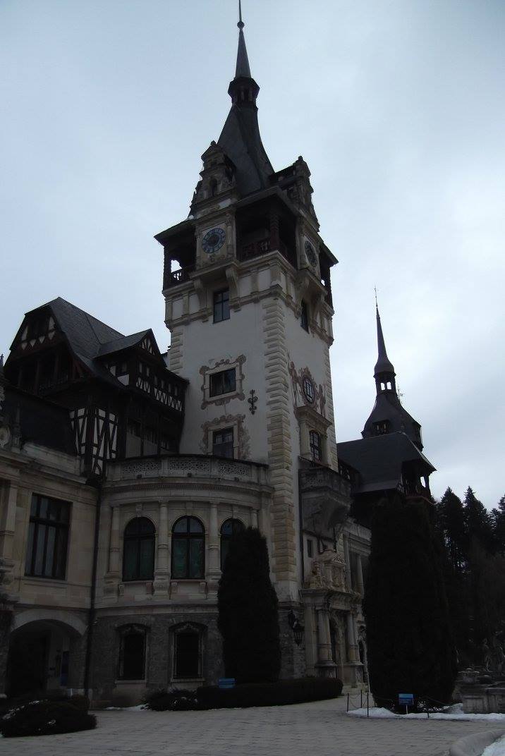 Pelеș Castle Romania — Two for the Row'd